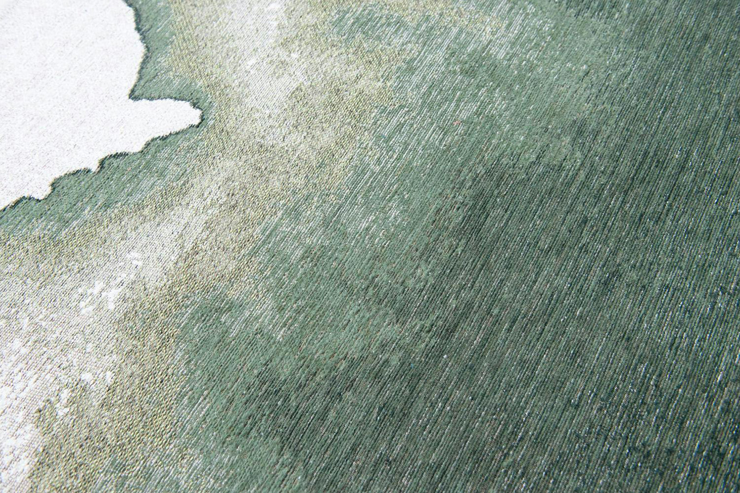 Louis De Poortere | Lagoon Eco Round Rug | Palm Green | 140 x 140 cm-3
