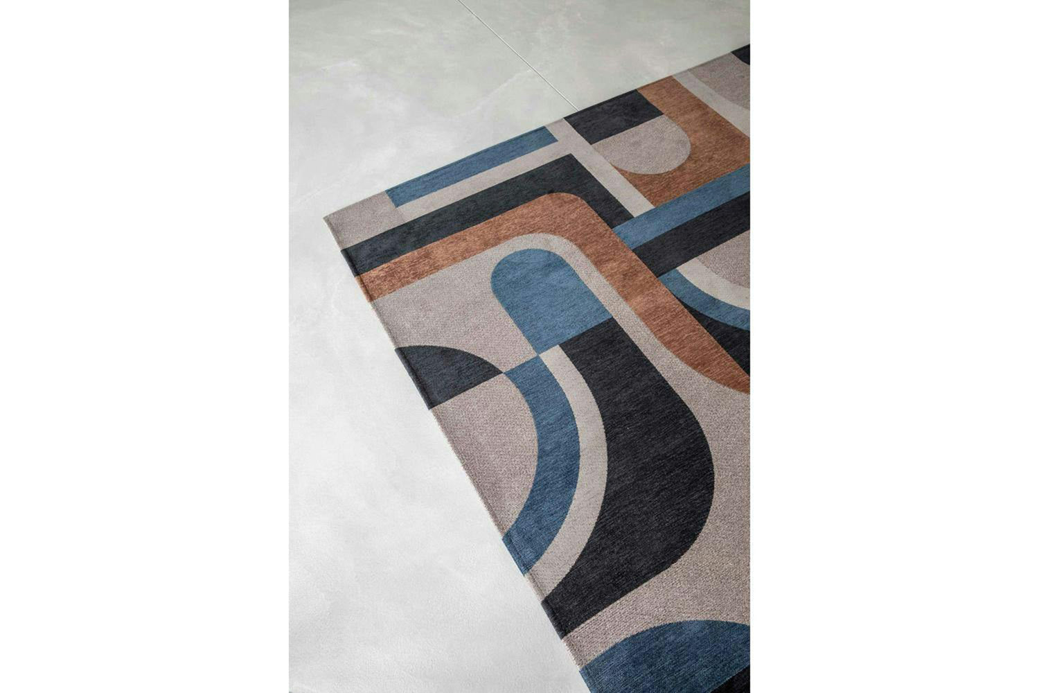 Louis De Poortere | Module Eco Rug | Camel Blue | 80 x 150 cm-3