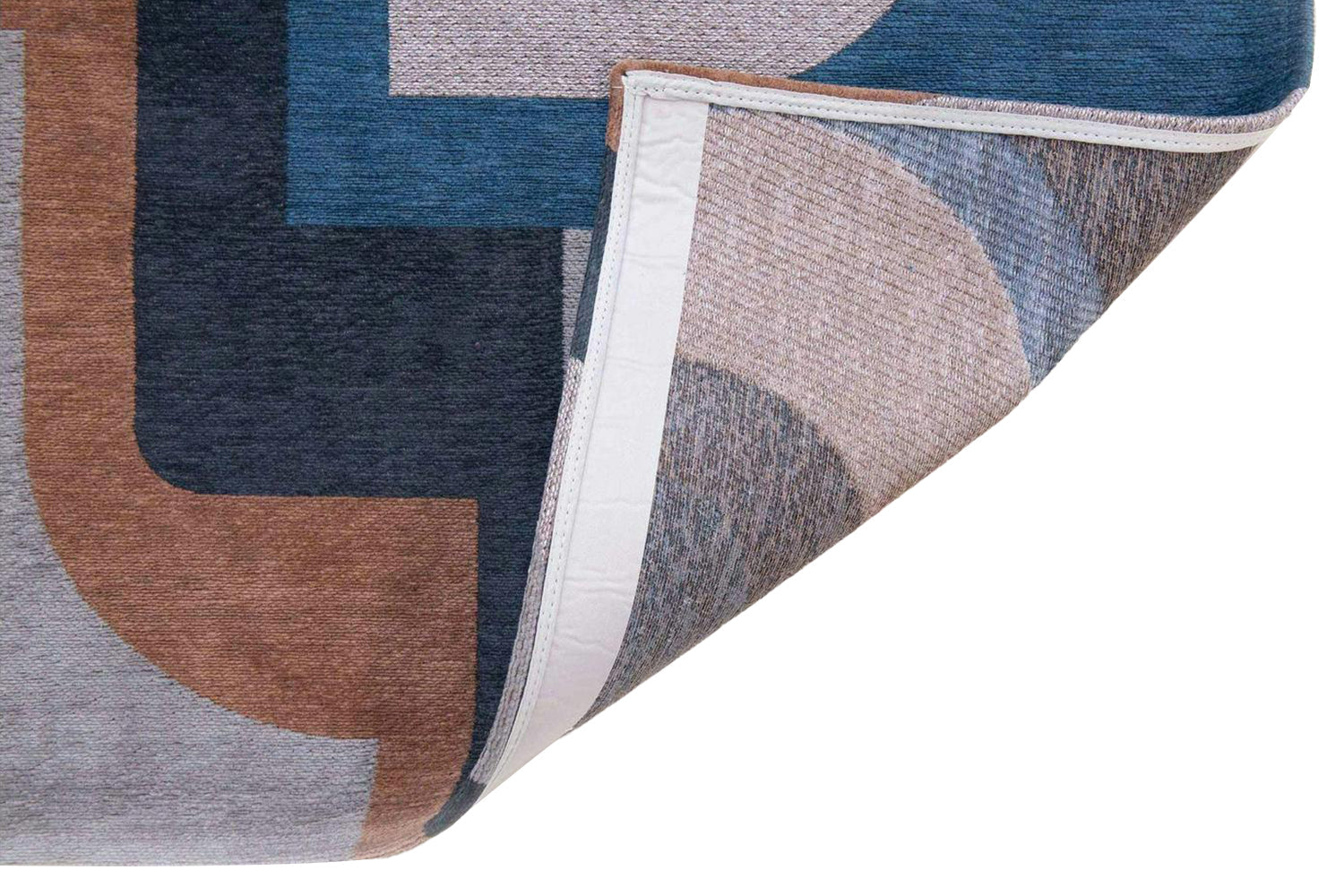 Louis De Poortere | Module Eco Rug | Camel Blue | 80 x 250 cm-5