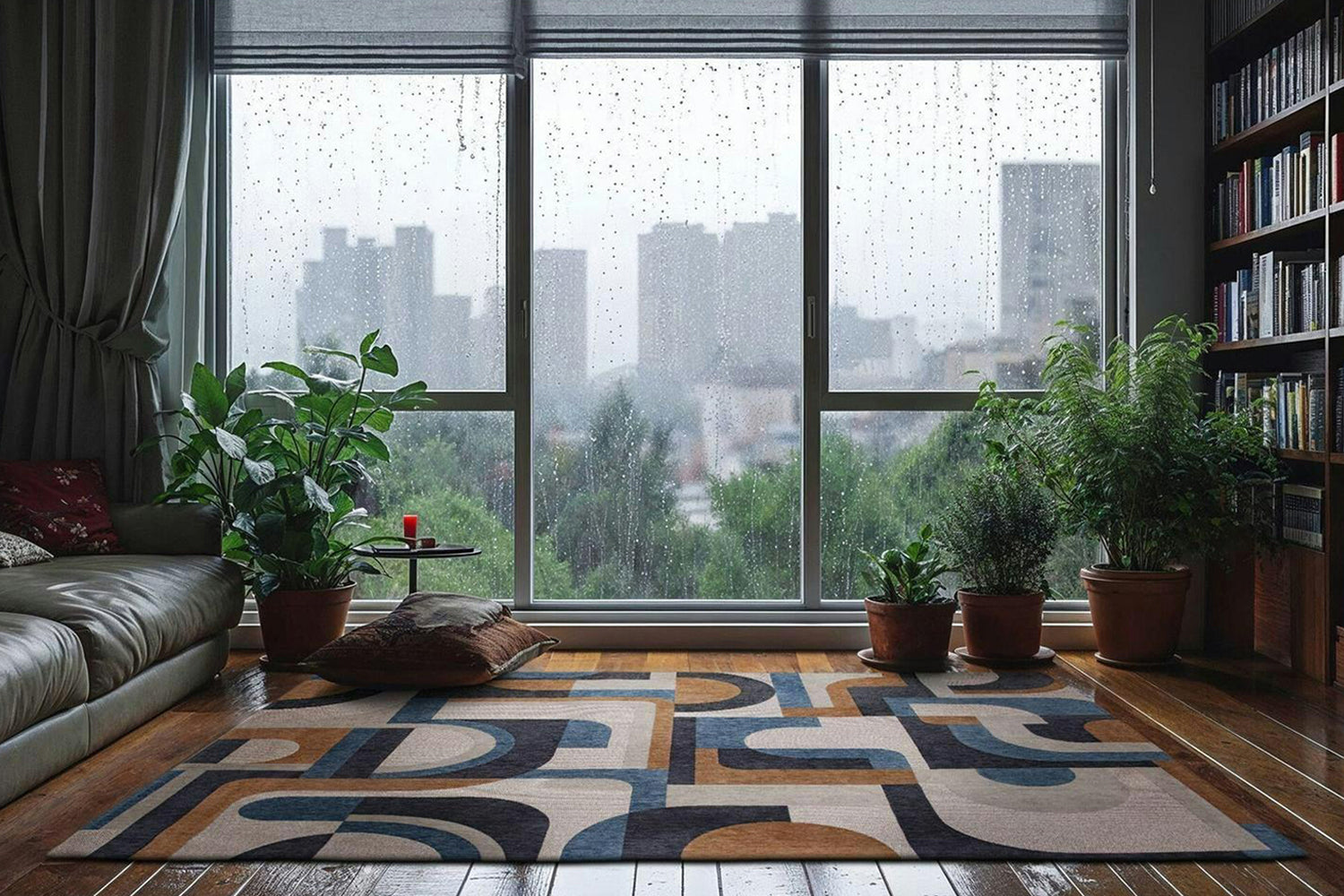 Louis De Poortere | Papercut Indoor Eco Rug | Multicolour | 240 x 340 cm-8