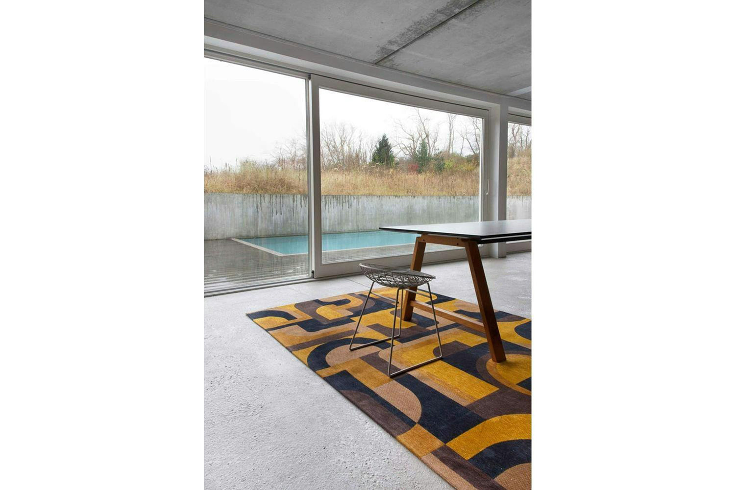 Louis De Poortere | Module Eco Rug | Yellow Meyer | 80 x 150 cm-2