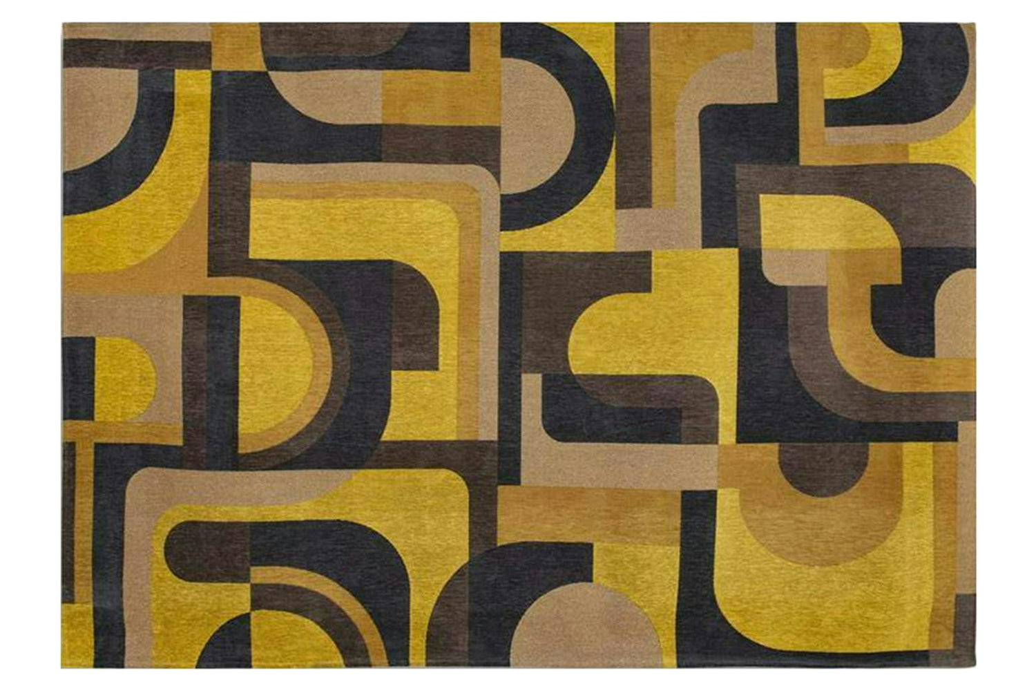 Louis De Poortere | Module Eco Rug | Yellow Meyer | 80 x 250 cm
