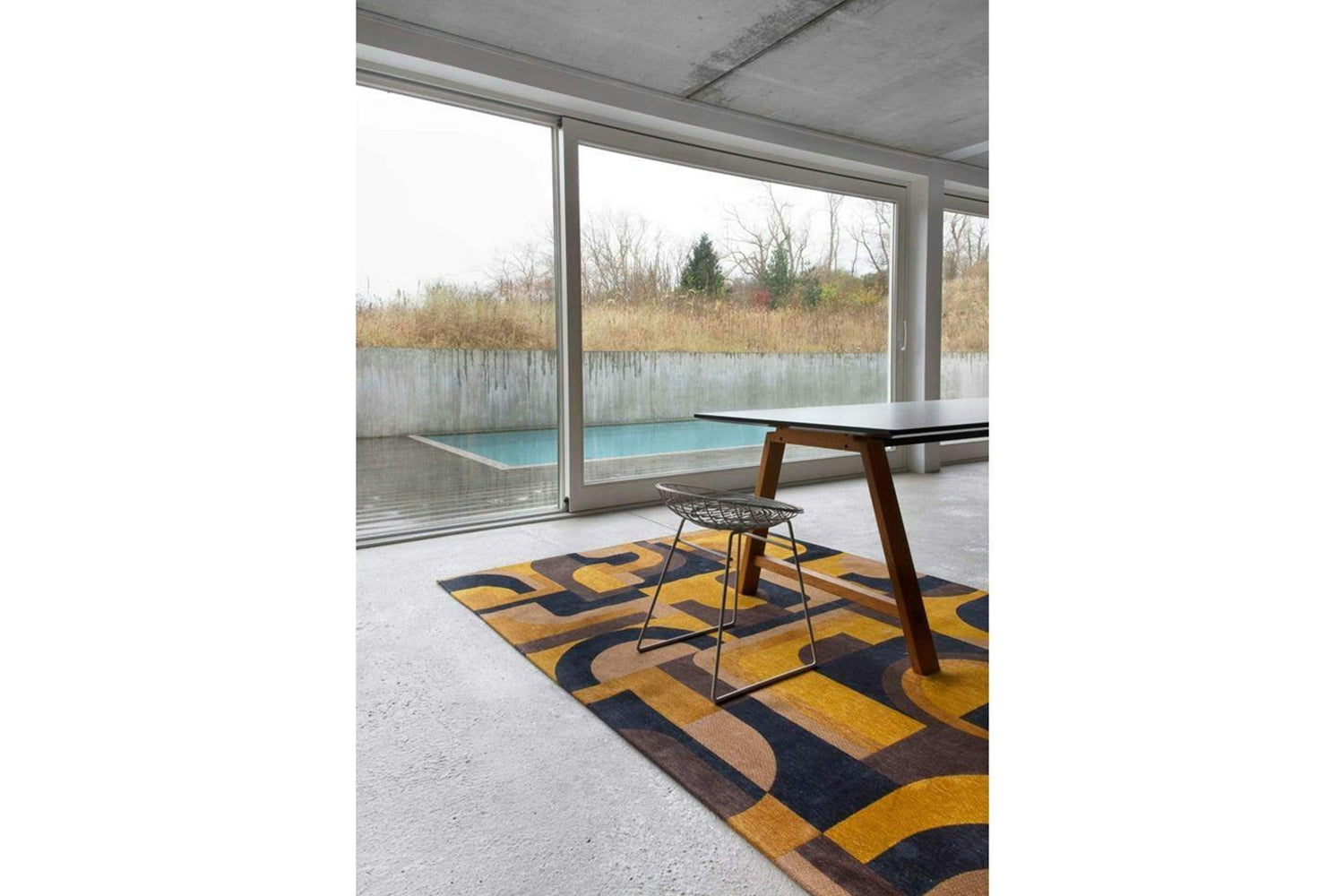 Louis De Poortere | Module Eco Rug | Yellow Meyer | 80 x 250 cm-2