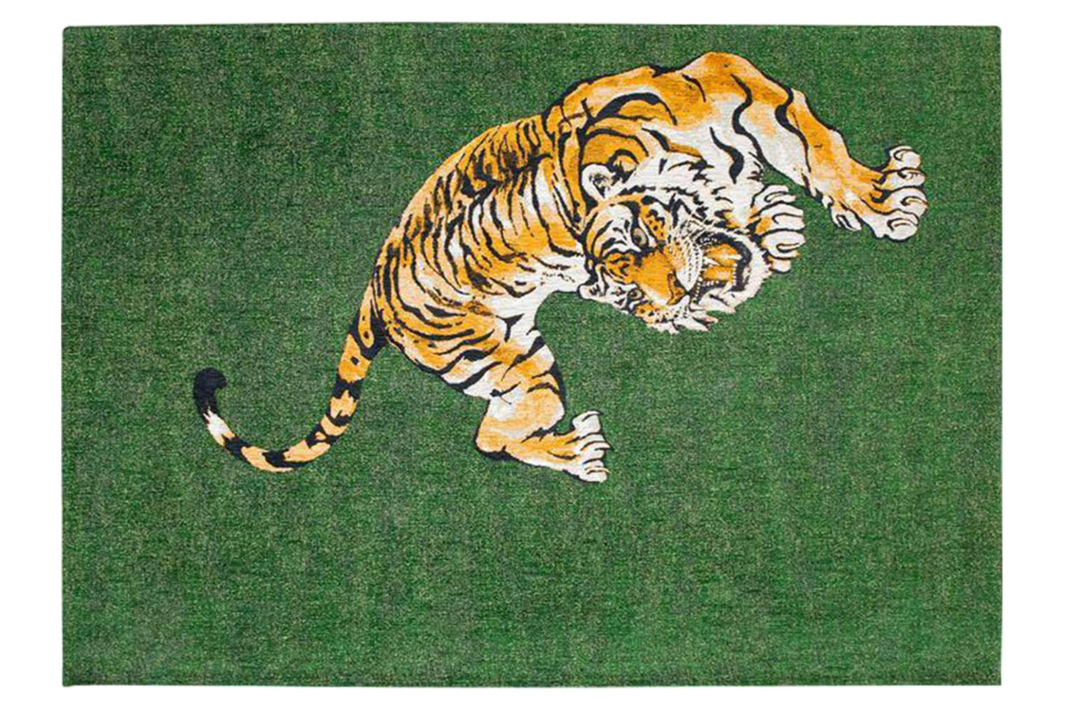 Louis De Poortere | Tiger Eco Rug | Green | 100 x 140 cm