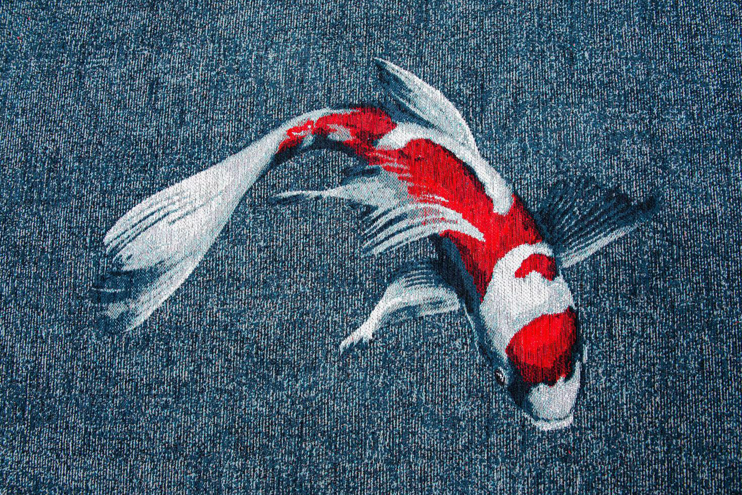 Louis De Poortere | Koi Indoor Eco Rug | Blue | 200 x 280 cm-4