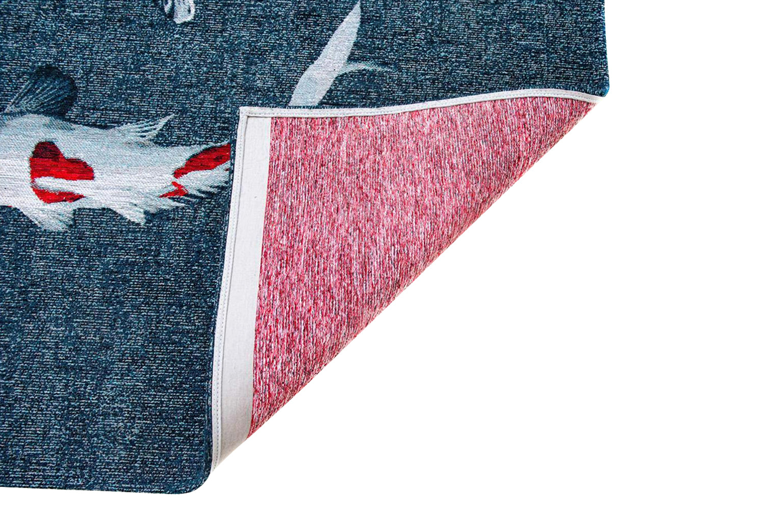 Louis De Poortere | Koi Indoor Eco Rug | Blue | 280 x 390 cm-5