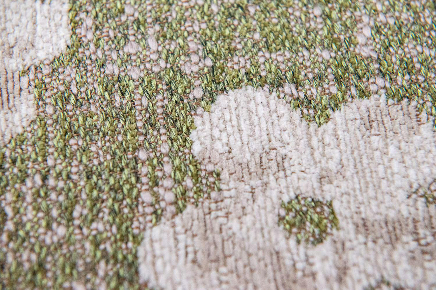 Louis De Poortere | Sakura Wet Garden Eco Rug | Green | 80 x 150 cm-4