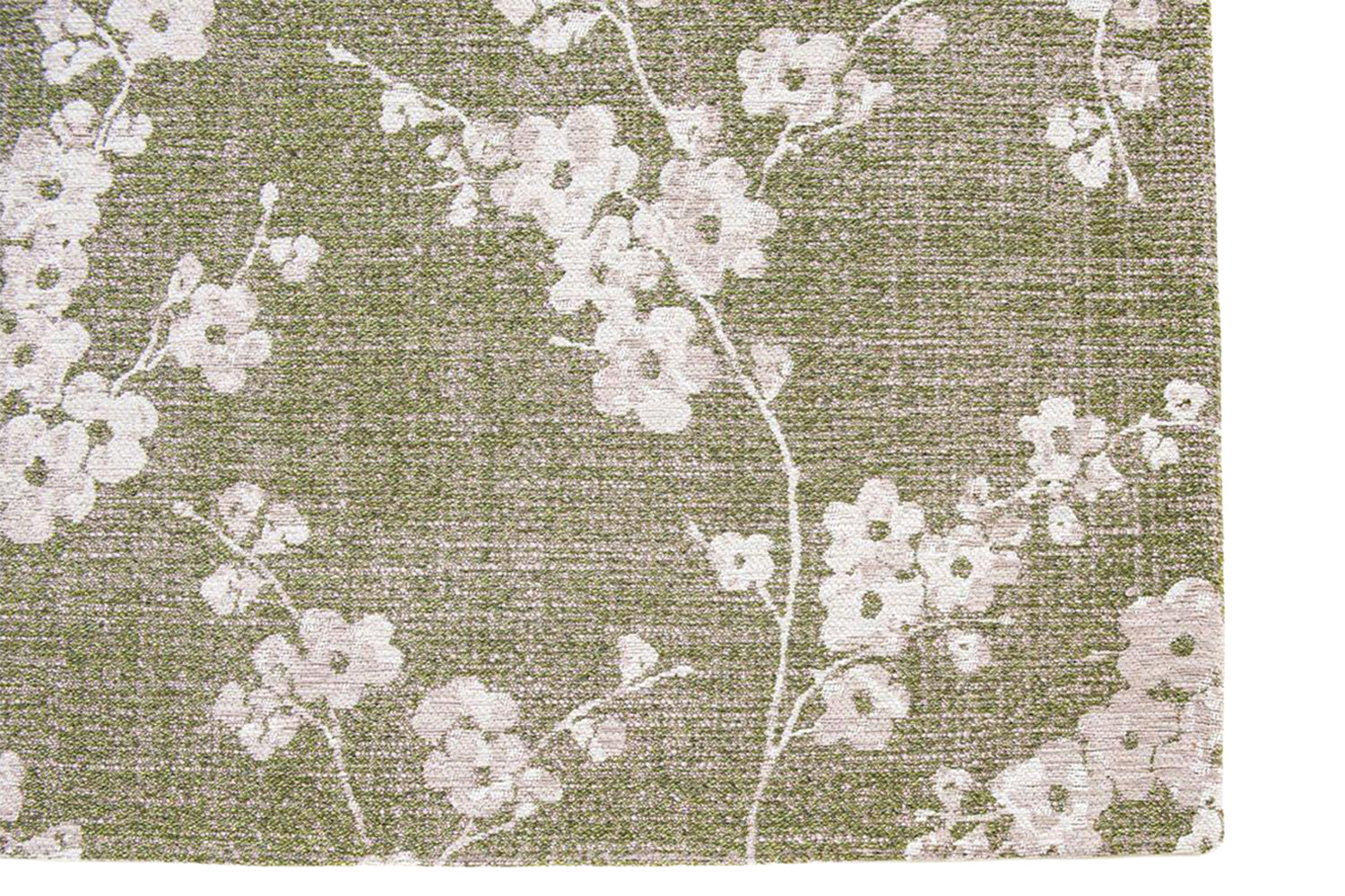 Louis De Poortere | Sakura Wet Garden Eco Rug | Green | 80 x 150 cm-6