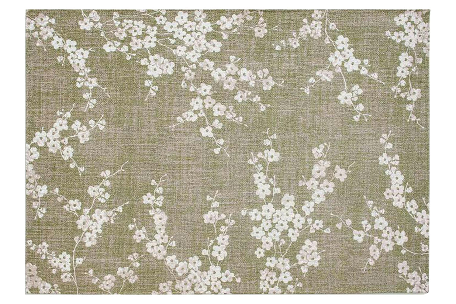 Louis De Poortere | Sakura Wet Garden Eco Rug | Green | 170 x 240 cm