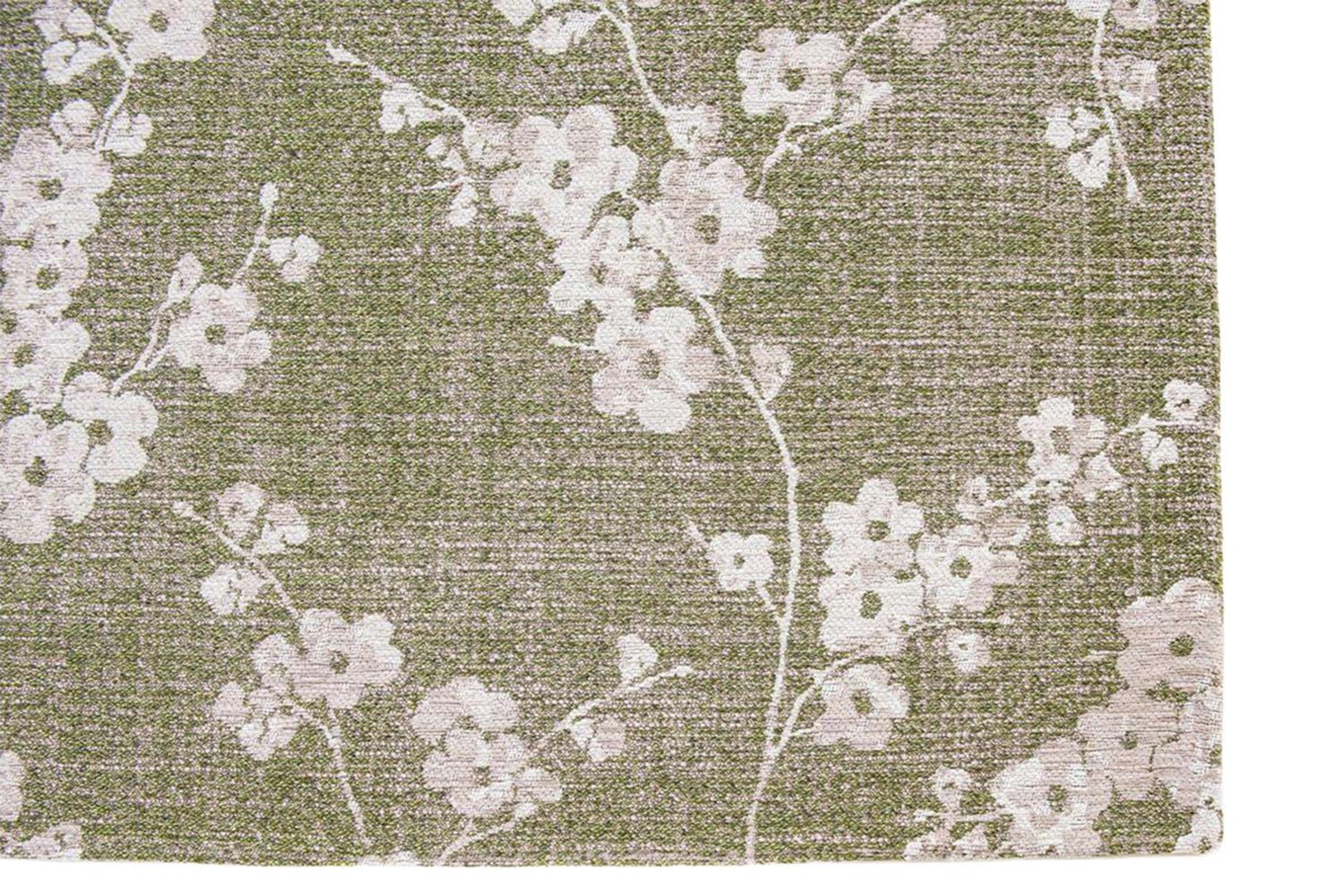 Louis De Poortere | Sakura Wet Garden Eco Rug | Green | 240 x 340 cm-9