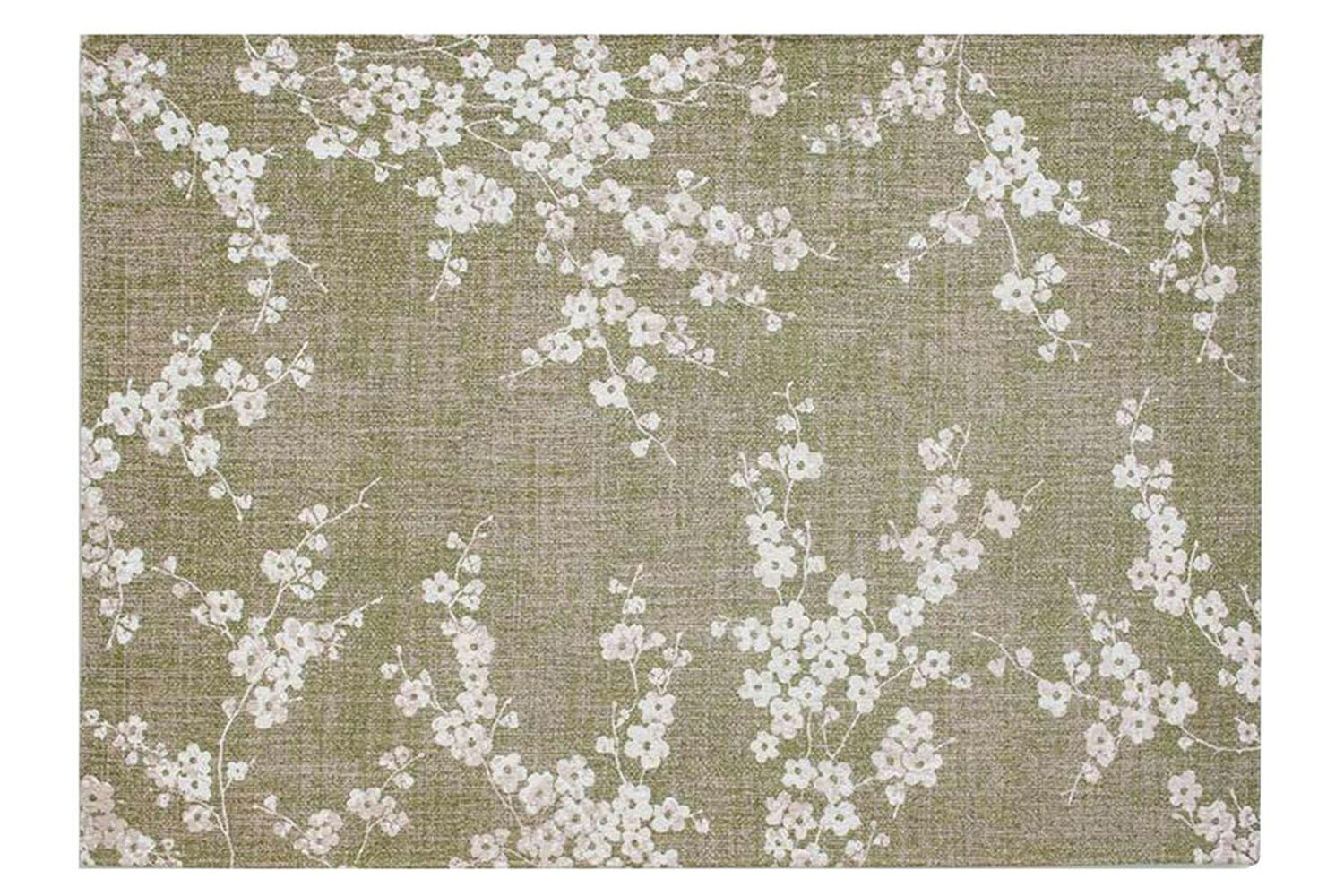 Louis De Poortere | Sakura Wet Garden Eco Rug | Green | 280 x 390 cm