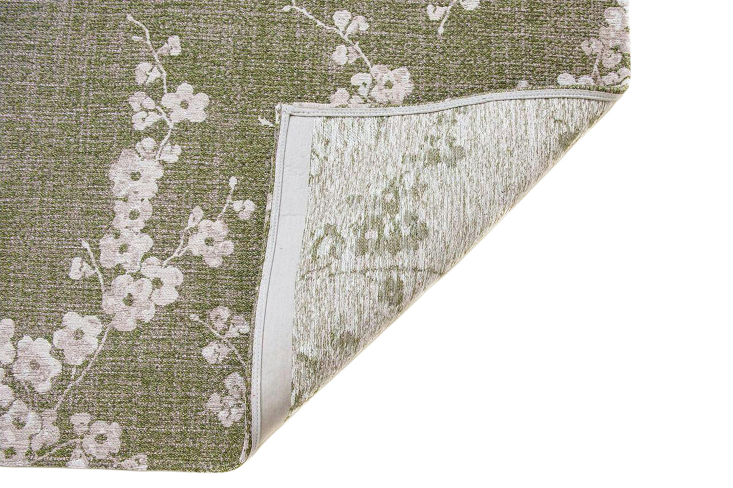 Louis De Poortere | Sakura Wet Garden Eco Rug | Green | 280 x 390 cm-5