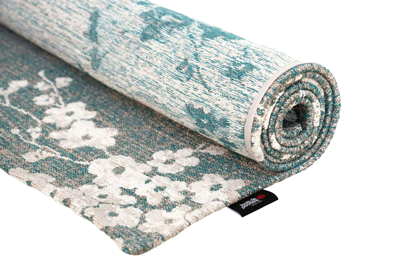 Louis De Poortere | Sakura Eco Rug | Blue/Beige | 140 x 200 cm-5