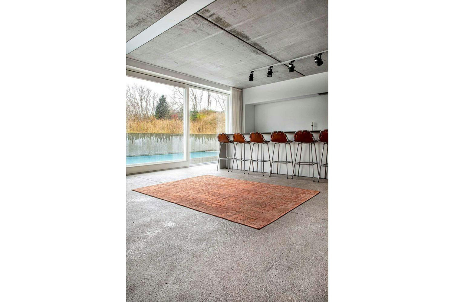 Louis De Poortere | Baobab Za Indoor Eco Rug | Brown | 80 x 250 cm-4