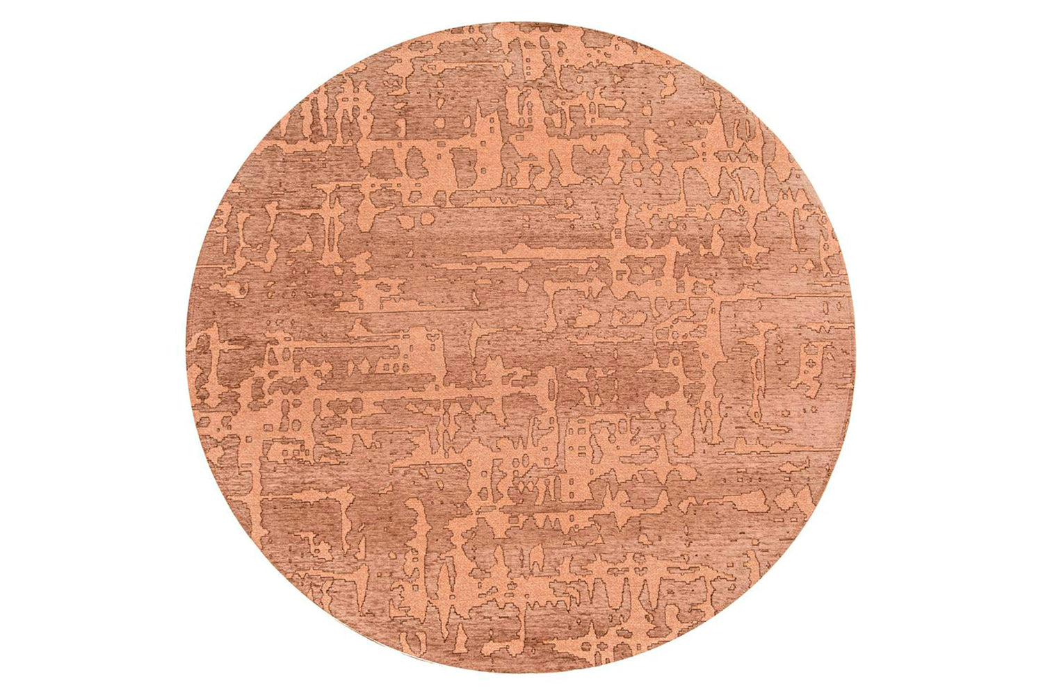 Louis De Poortere | Baobab Za Indoor Eco Round Rug | Brown | 140 x 140 cm