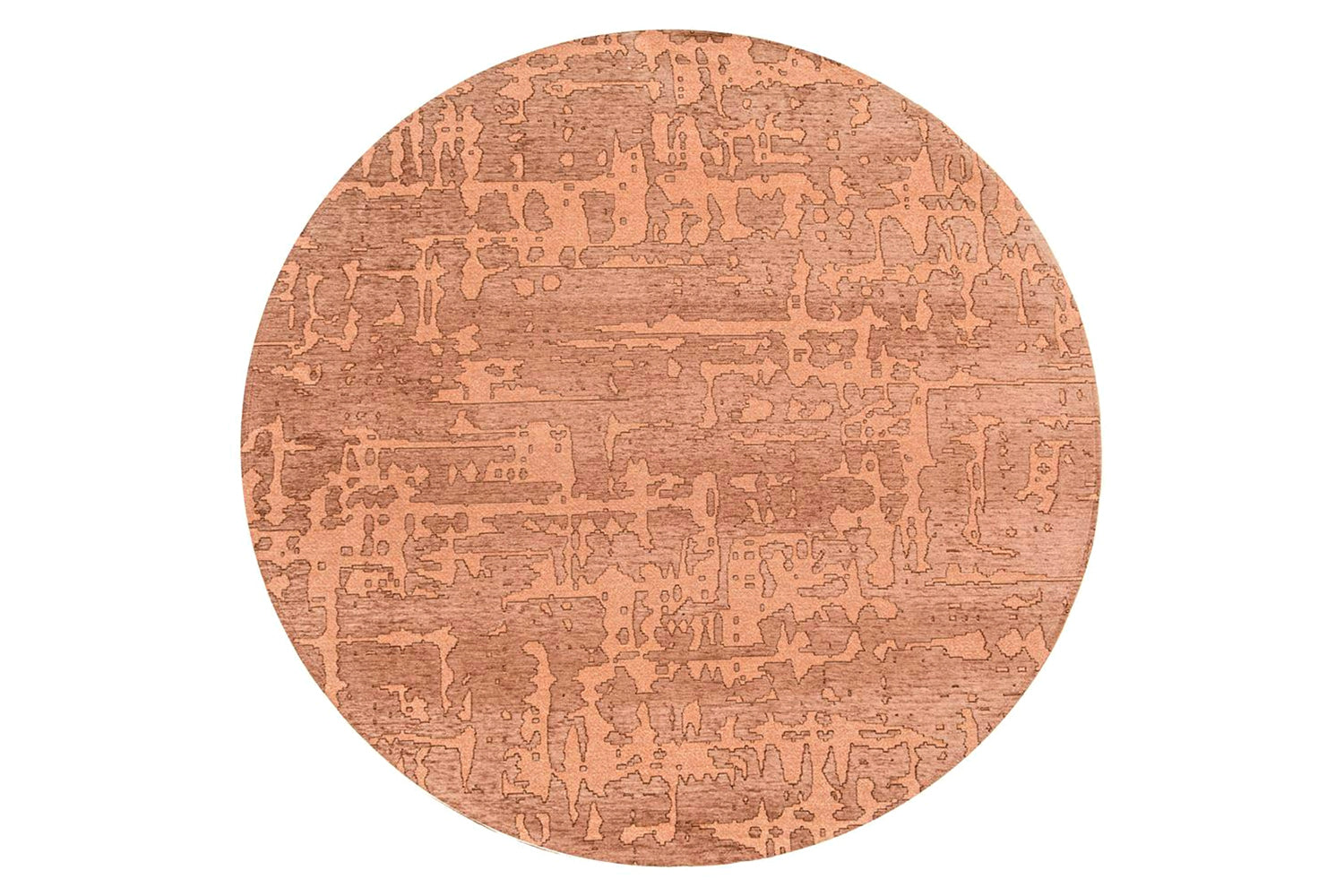 Louis De Poortere | Baobab Za Indoor Eco Round Rug | Brown | 240 x 240 cm