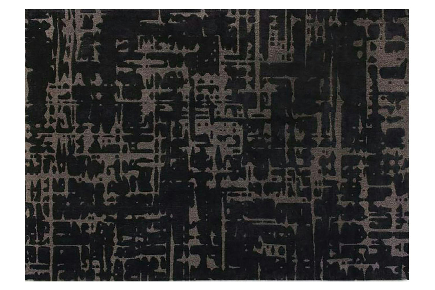 Louis De Poortere | Baobab Indoor Eco Rug | Black/Beige | 80 x 150 cm