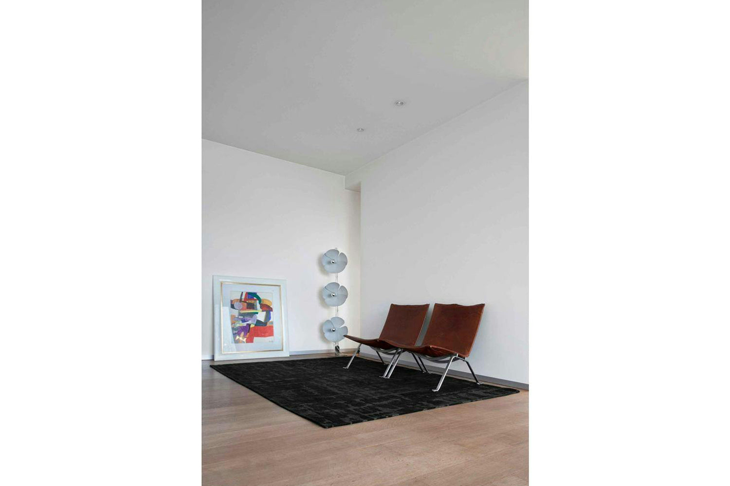 Louis De Poortere | Baobab Indoor Eco Rug | Black/Beige | 80 x 150 cm-6