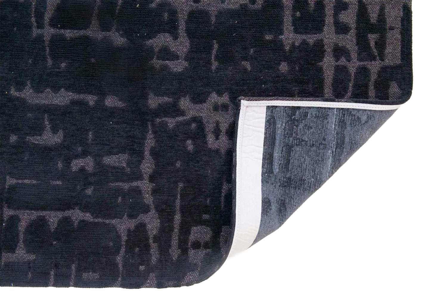 Louis De Poortere | Baobab Indoor Eco Rug | Black/Beige | 80 x 150 cm-8