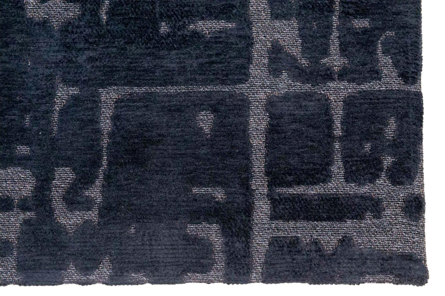 Louis De Poortere | Baobab Indoor Eco Rug | Black/Beige | 80 x 150 cm-9