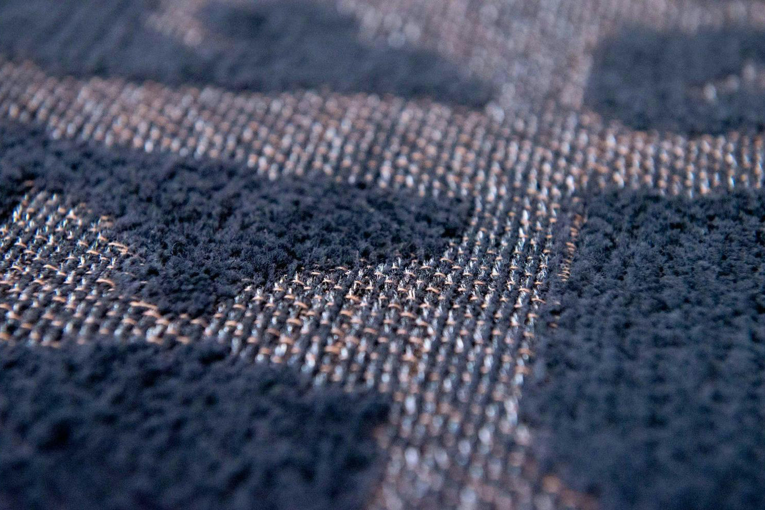 Louis De Poortere | Baobab Indoor Eco Rug | Black/Beige | 140 x 200 cm-3