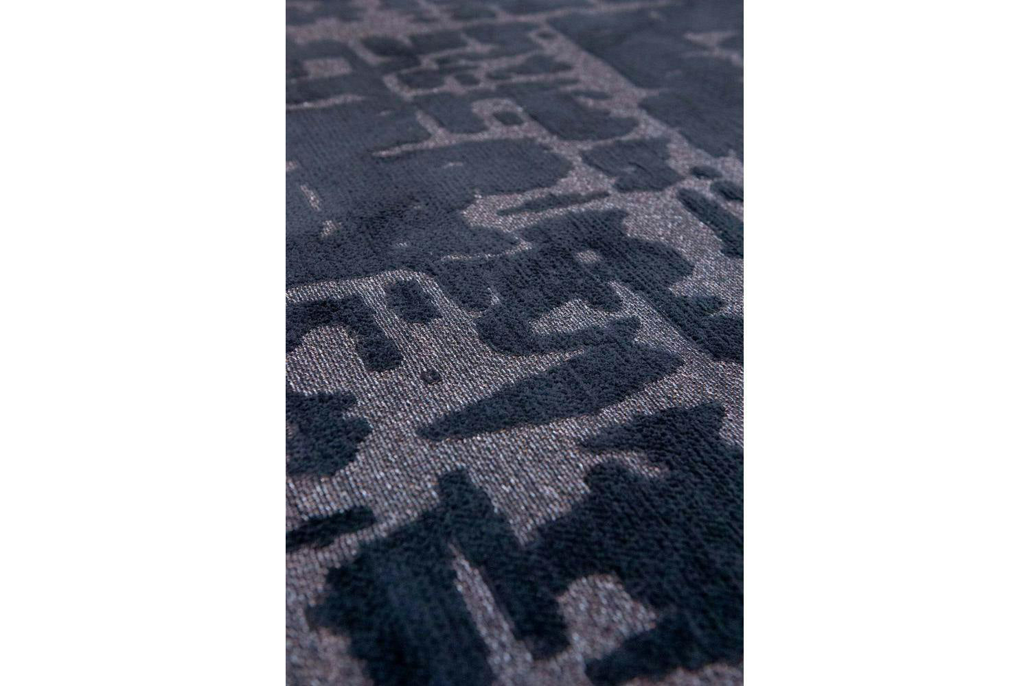 Louis De Poortere | Baobab Indoor Eco Rug | Black/Beige | 170 x 240 cm-7