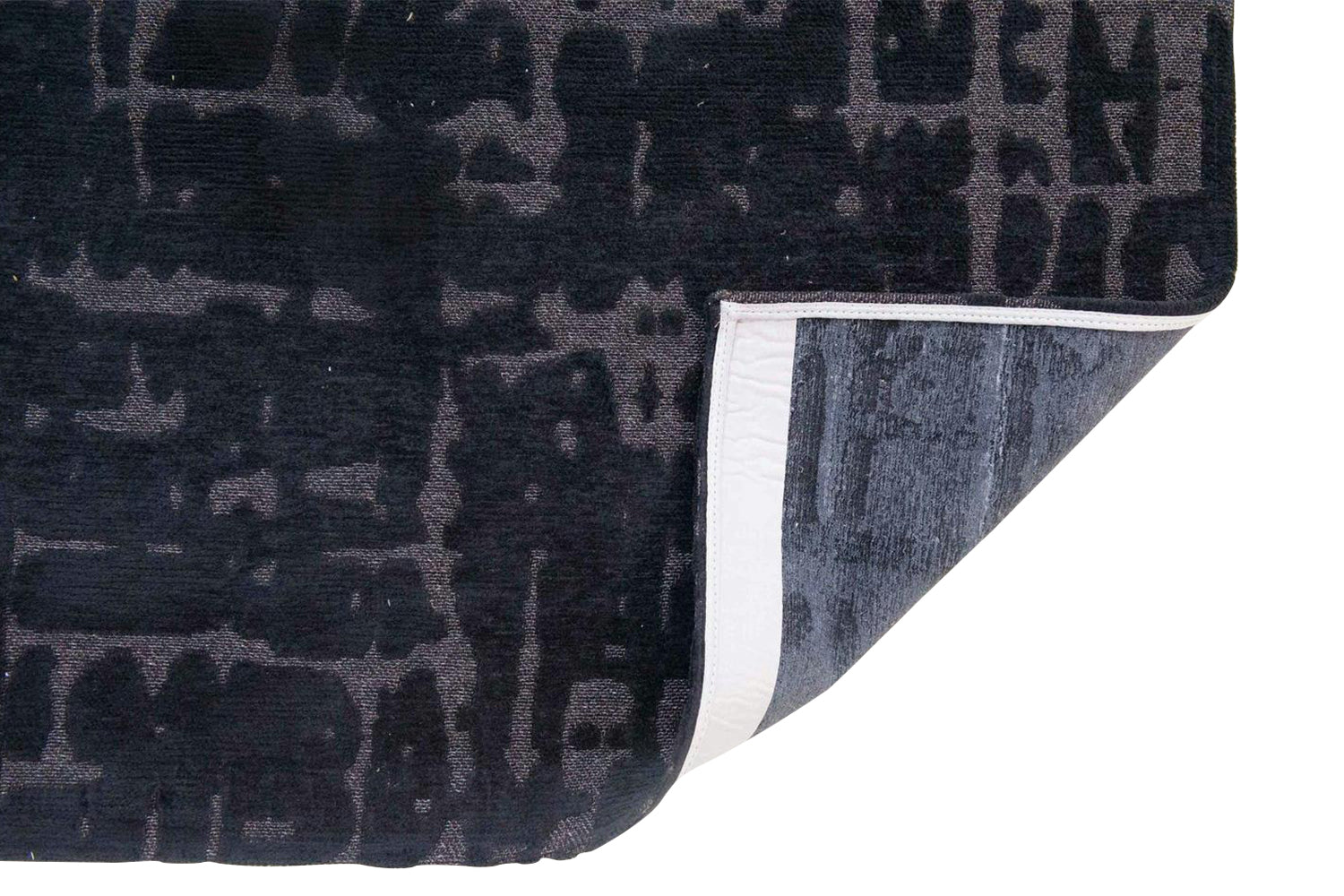 Louis De Poortere | Baobab Indoor Eco Rug | Black/Beige | 170 x 240 cm-3