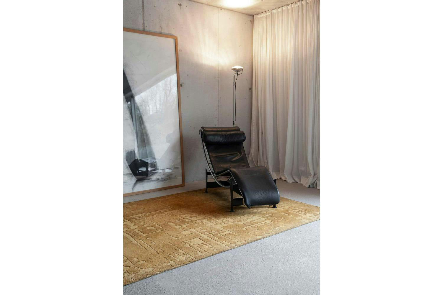 Louis De Poortere | Baobab Indoor Eco Rug | Yellow | 140 x 200 cm-2
