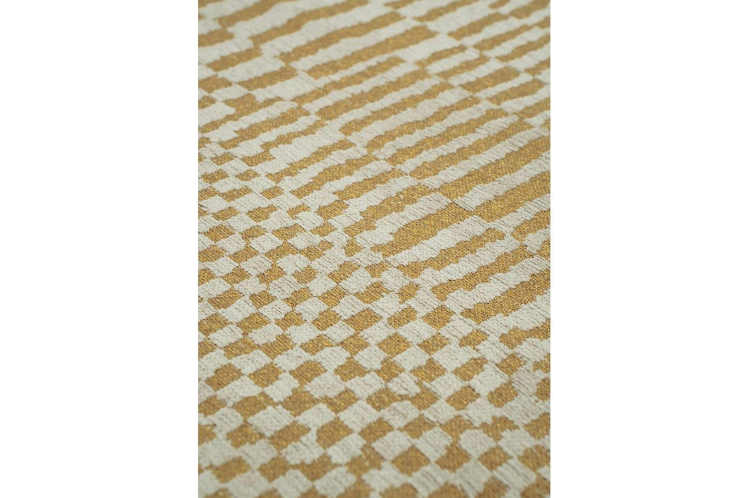 Louis De Poortere | Berber Erg Indoor Eco Round Rug | Yellow | 240 x 240 cm-4