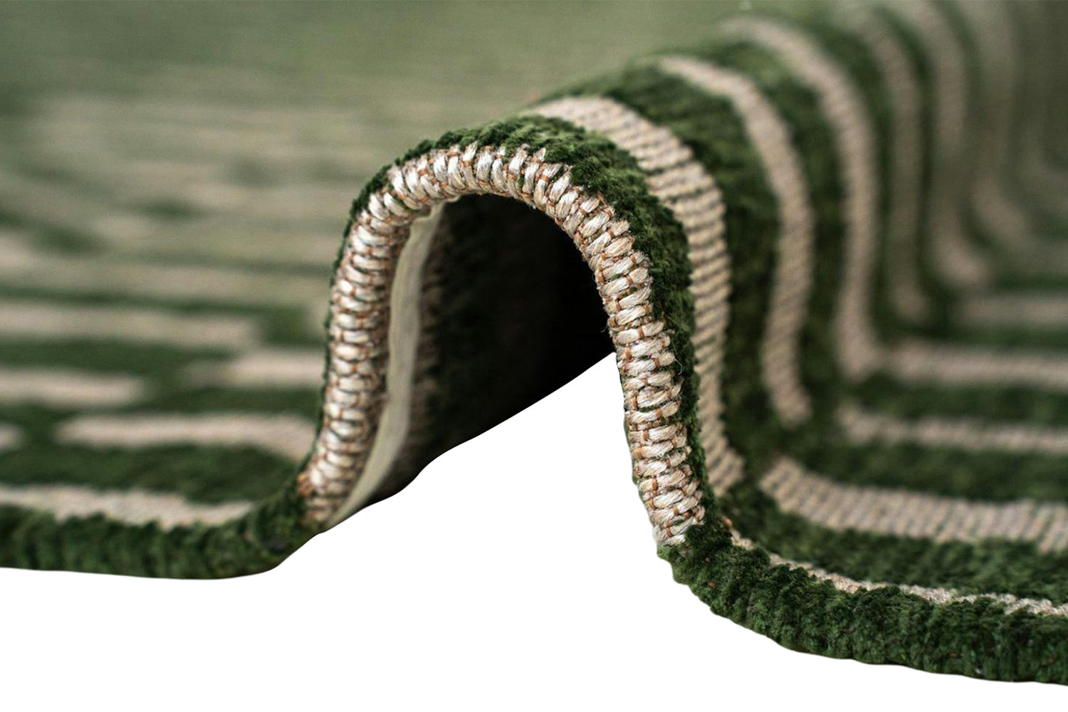 Louis De Poortere | Berber Indoor Eco Rug | Green | 170 x 240 cm-4