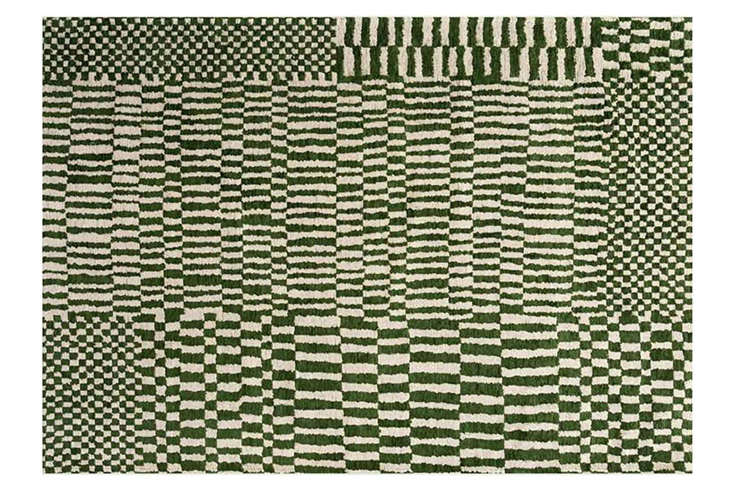 Louis De Poortere | Berber Indoor Eco Rug | Green | 280 x 390 cm