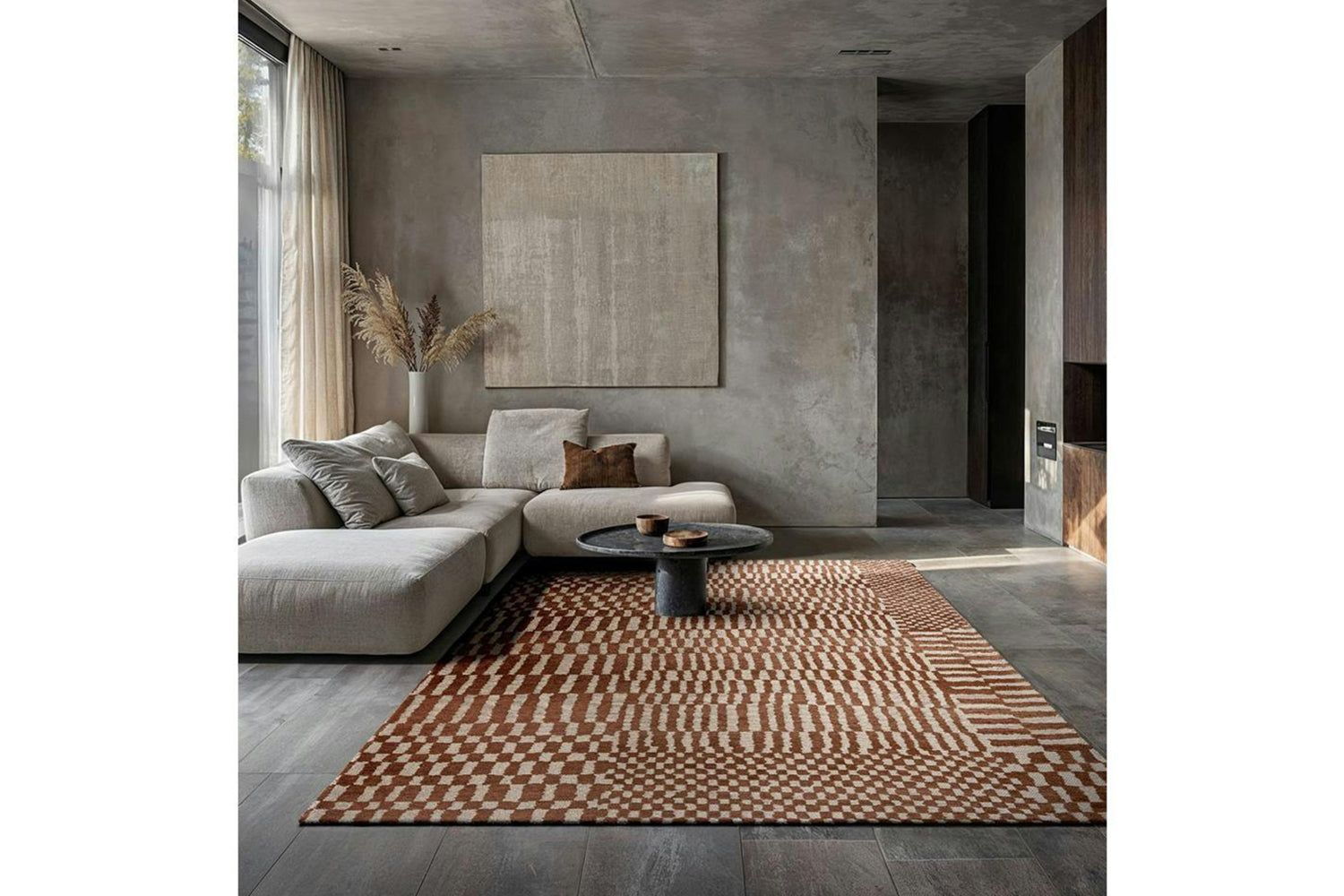 Louis De Poortere | Berber Indoor Eco Rug | Red | 170 x 240 cm-2