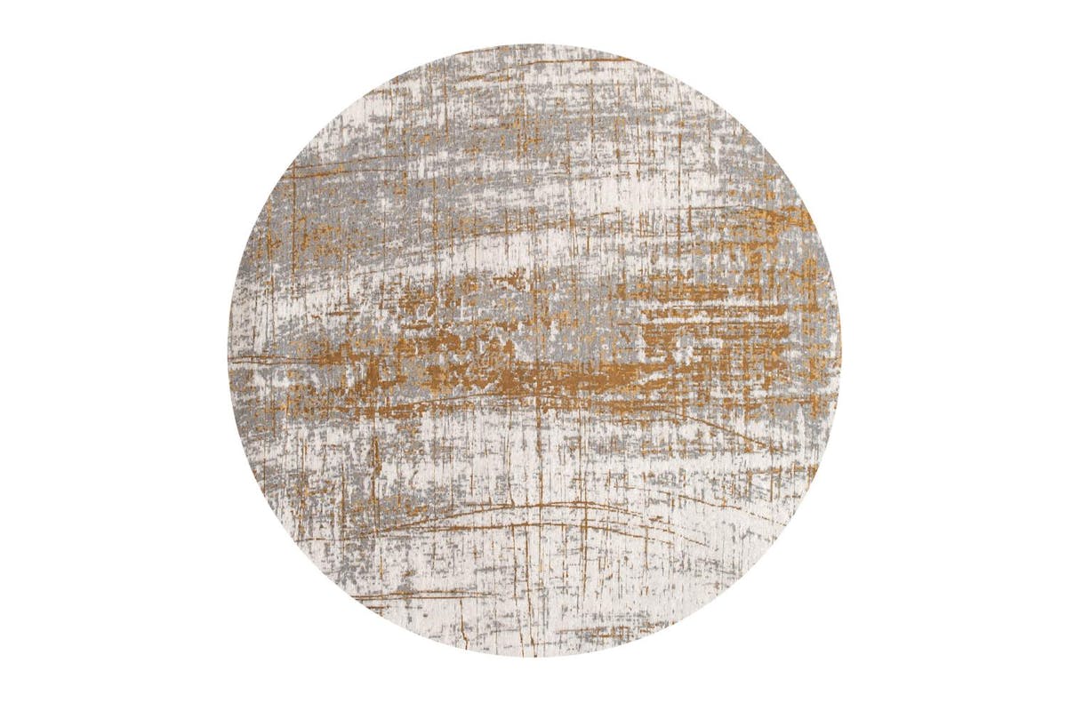 Louis De Poortere | Columbus Gold Rug | 290 x 290 cm