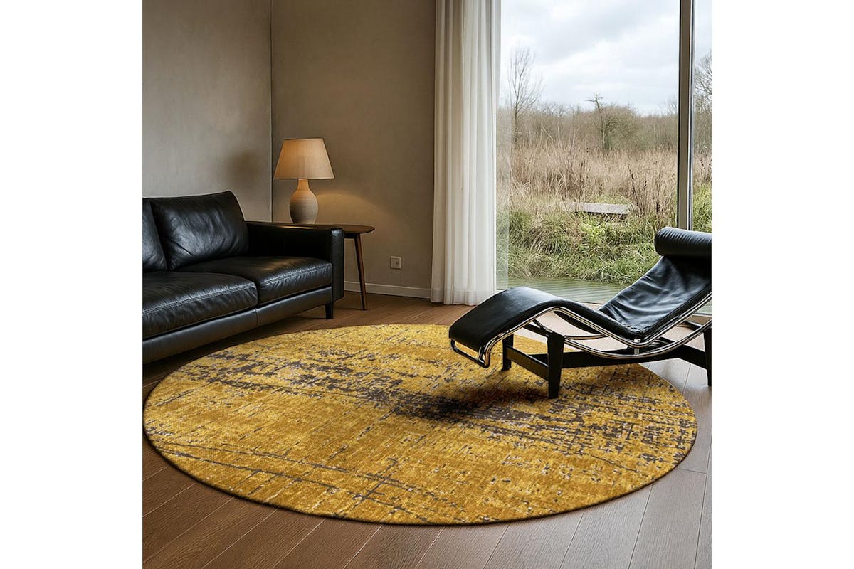 Louis De Poortere | Liberty Gold Rug | 290 x 290 cm-2