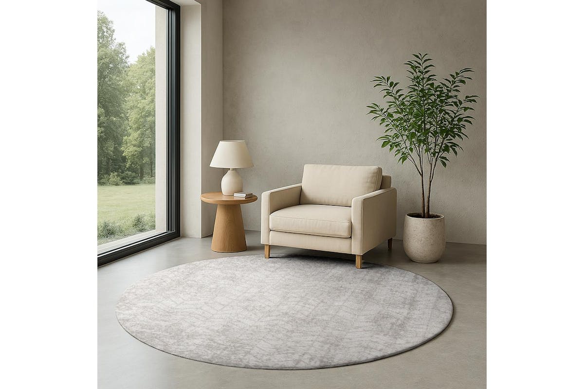Louis De Poortere | White Plains Rug | 290 x 290 cm-2
