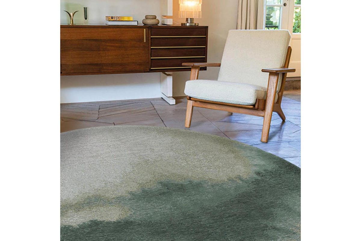 Louis De Poortere | Palm Green Rug | 290 x 290 cm-2