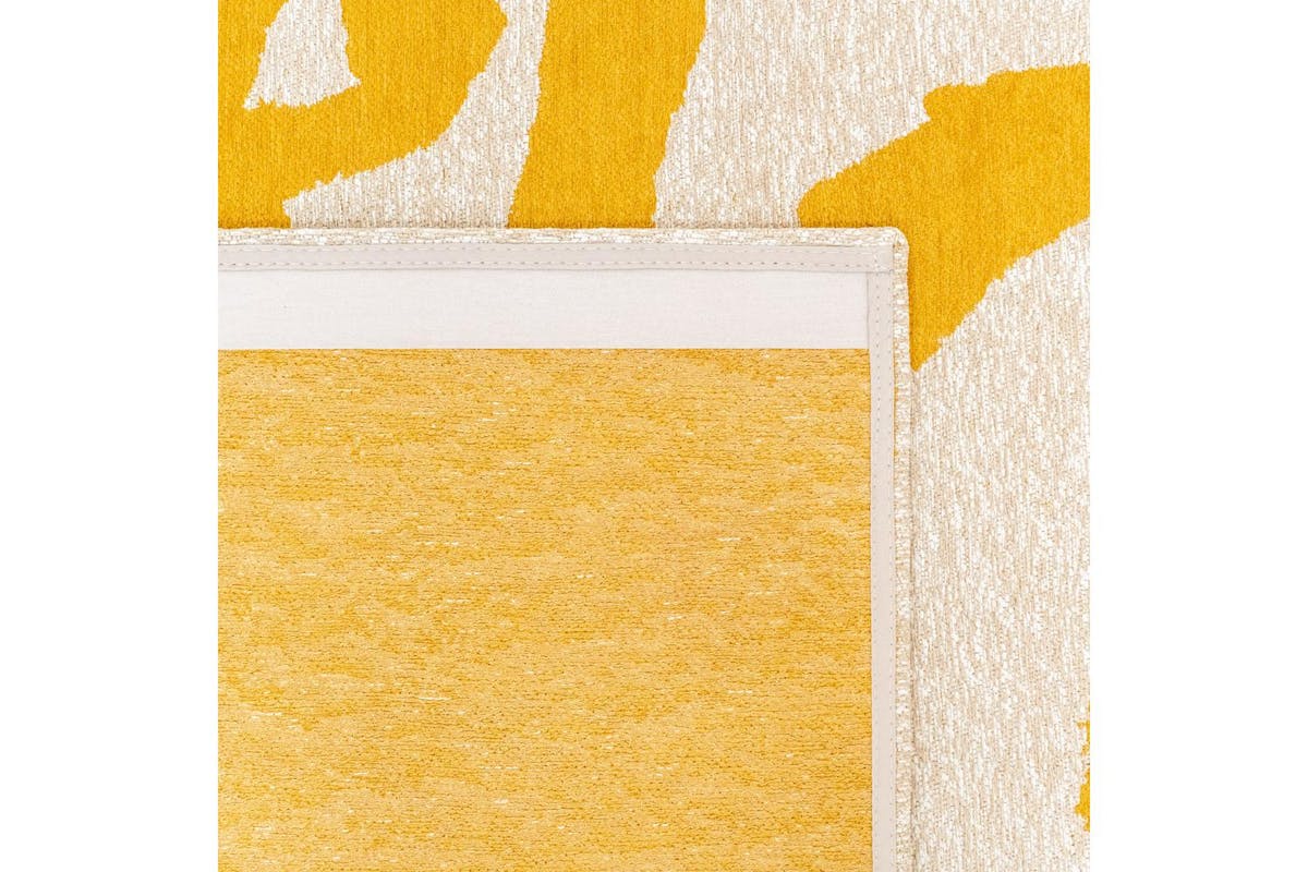 Louis De Poortere | Pure Yellow Rug | 80 x 150 cm-3