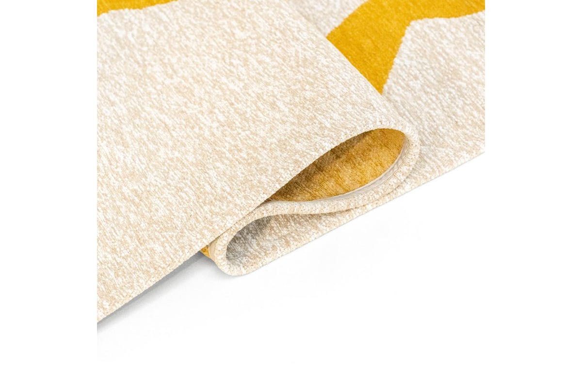 Louis De Poortere | Pure Yellow Rug | 80 x 150 cm-5