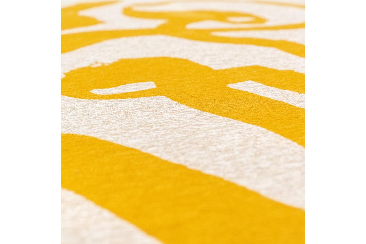 Louis De Poortere | Pure Yellow Rug | 80 x 150 cm-8