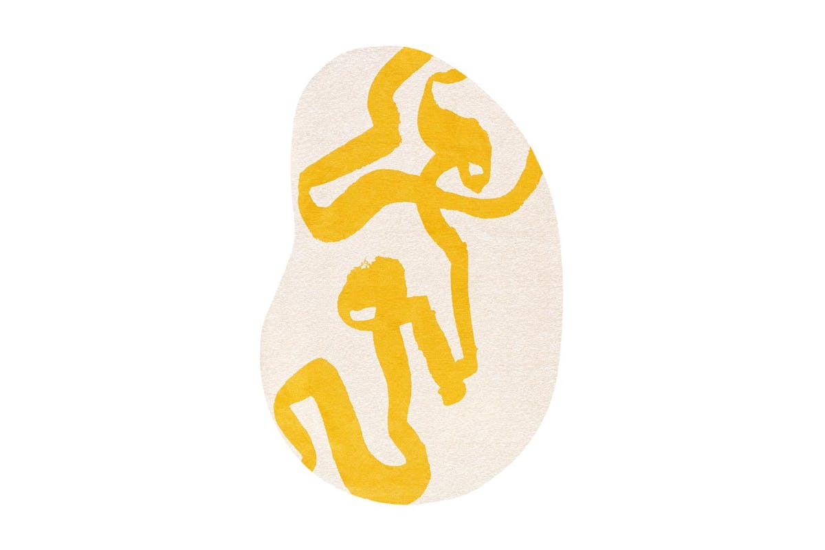Louis De Poortere | Pure Yellow Rug | 170 x 235 cm