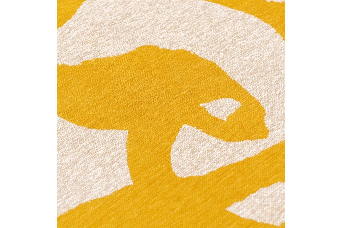 Louis De Poortere | Pure Yellow Rug | 240 x 240 cm-7