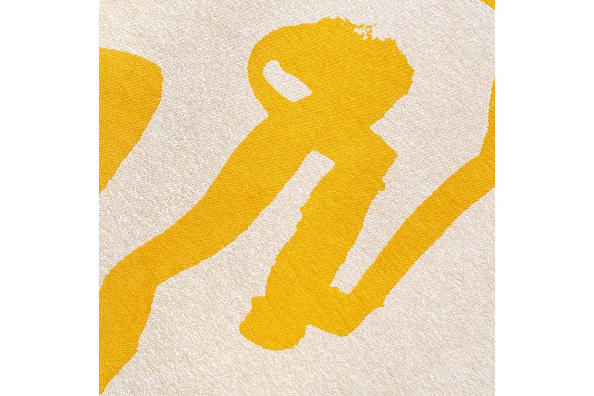 Louis De Poortere | Pure Yellow Rug | 240 x 240 cm-9