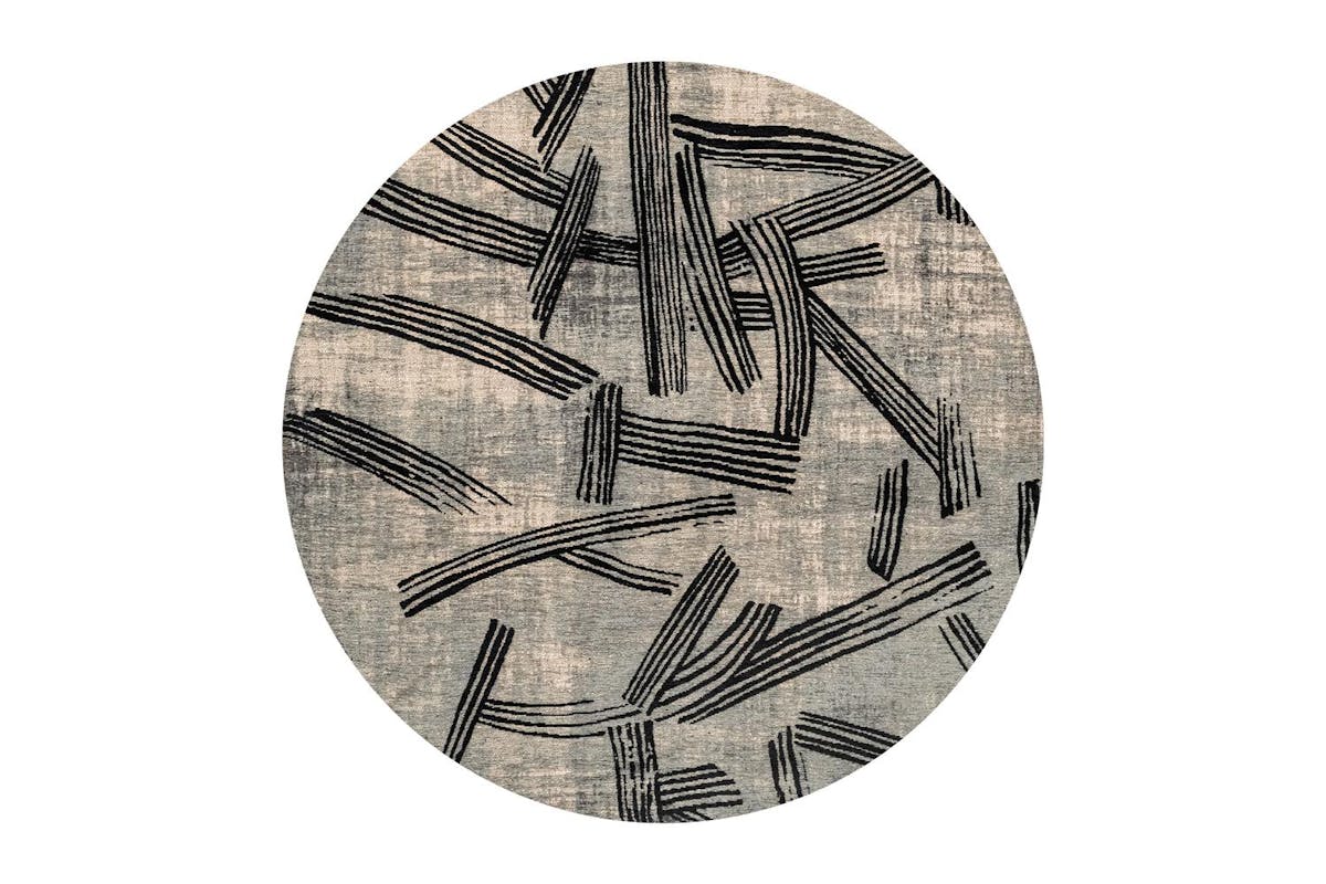 Louis De Poortere | Dark Street Rug | 240 x 240 cm