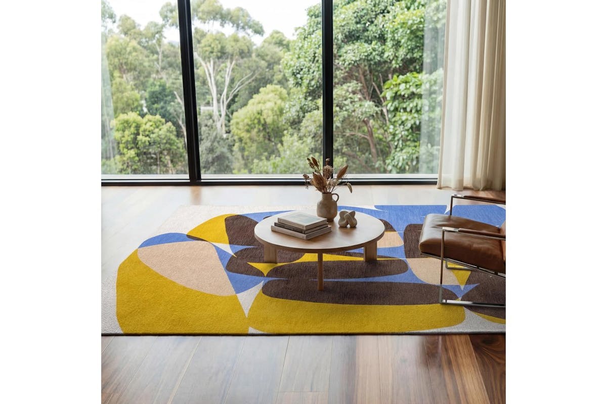 Louis De Poortere | Sunny Blue Rug | 100 x 140 cm-2