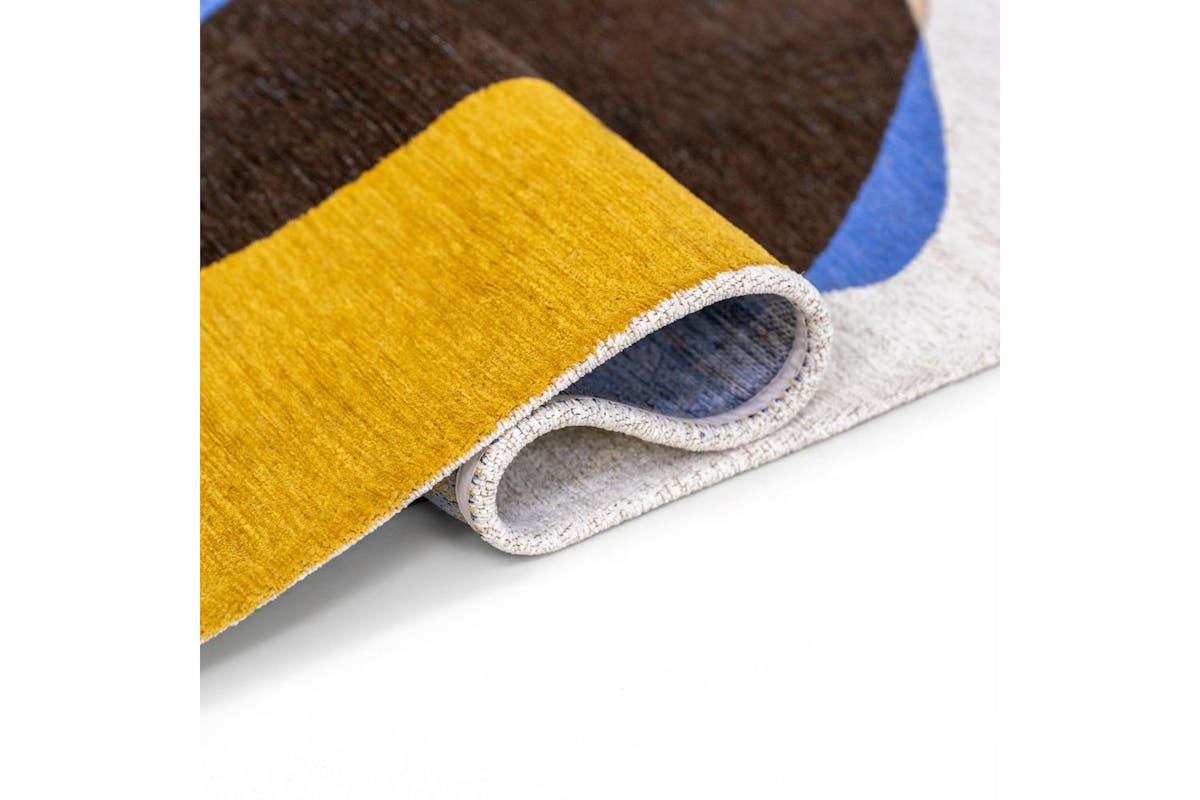 Louis De Poortere | Sunny Blue Rug | 140 x 200 cm-5