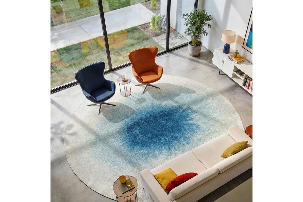 Louis De Poortere | Dream In Blue Rug | 170 x 240 cm-2