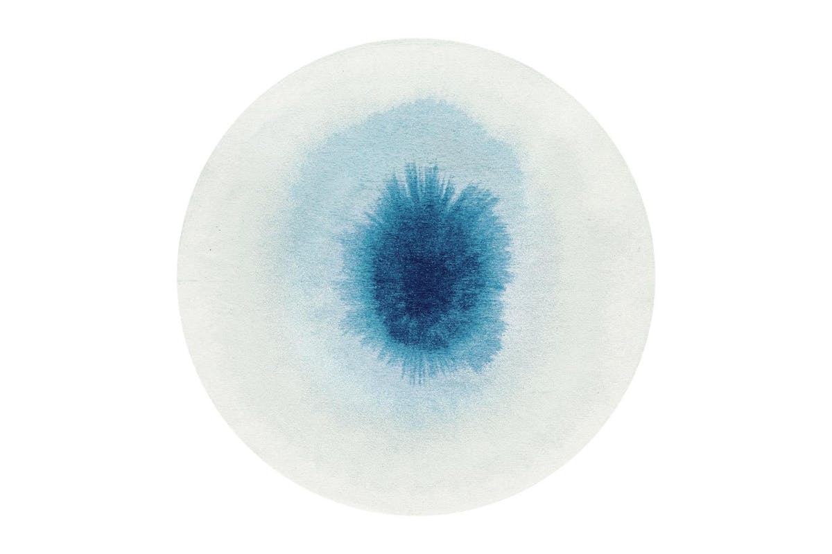 Louis De Poortere | Dream In Blue Rug | 240 x 240 cm