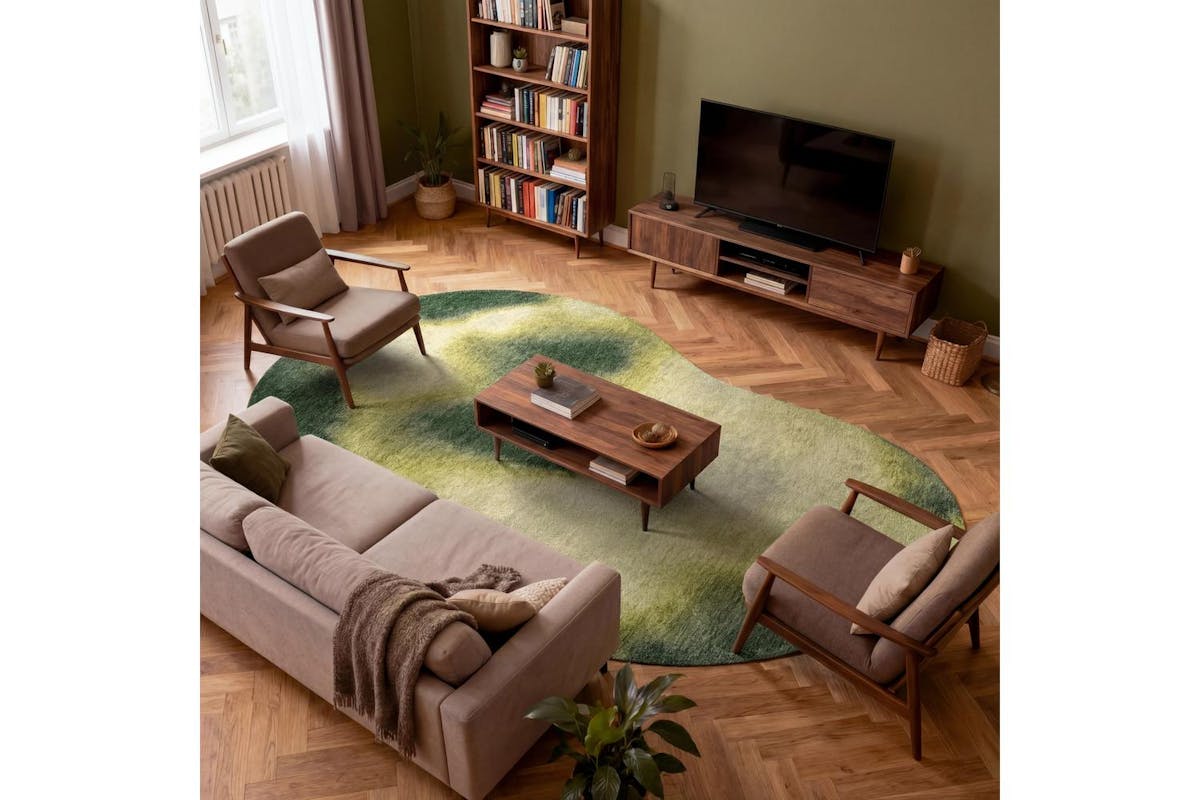 Louis De Poortere | Leaf Rug | Polyester | 170 x 235 cm-2