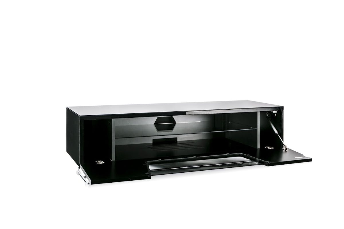 Alphason Chromium Cab 1200 Sleek TV Unit | Black-4