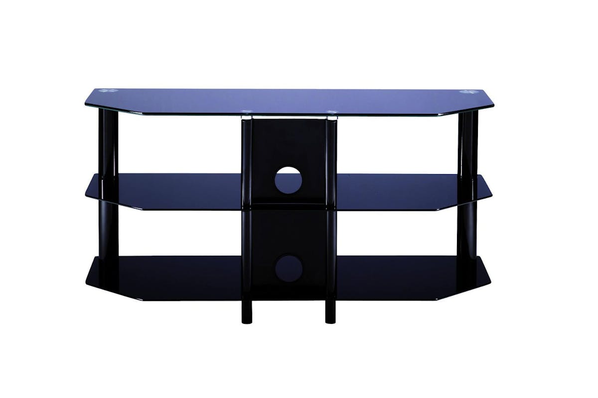 Alphason Essentials 1000 Tv Unit - Up To 45" Black Furniture Cabinet Storage-3